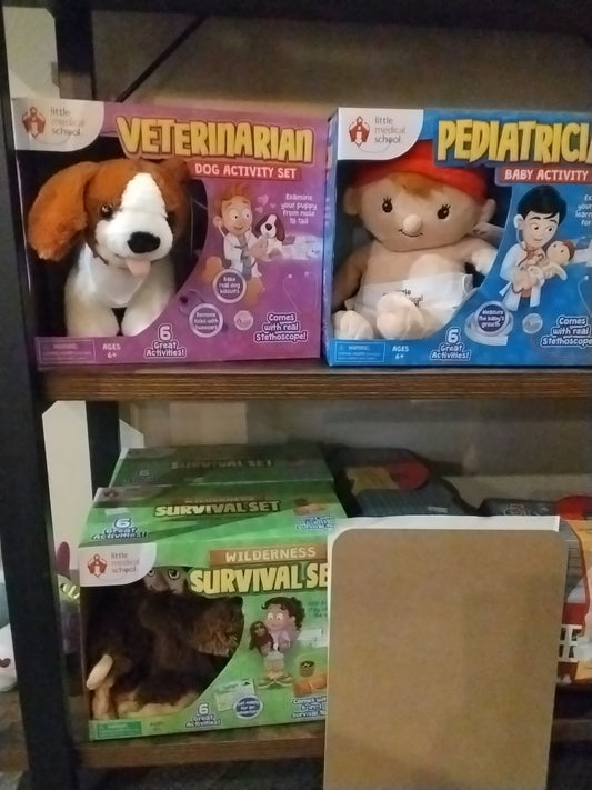 Activity Sets: Veterinarian, Pediatrician, Survial