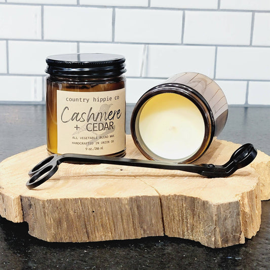 Cashmere + Cedar Apothecary-inspired  Jar Candle 9 oz.