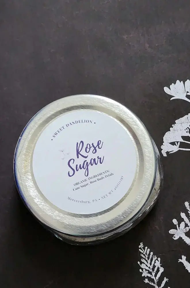 Rose Sugar: 4 Oz (113g)