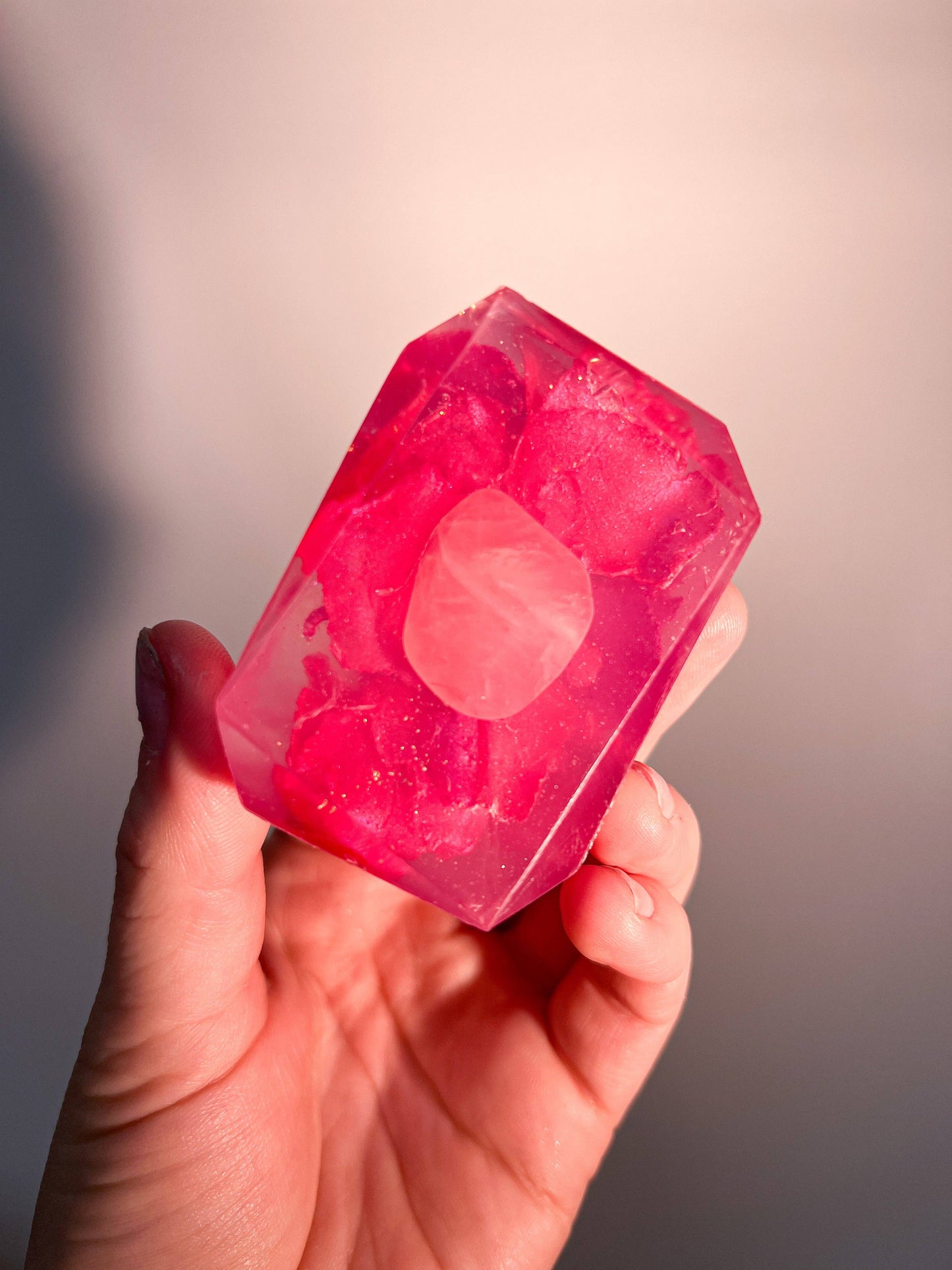 Goddess Of Love - Valentine's Day Crystal Infused Bar Soap