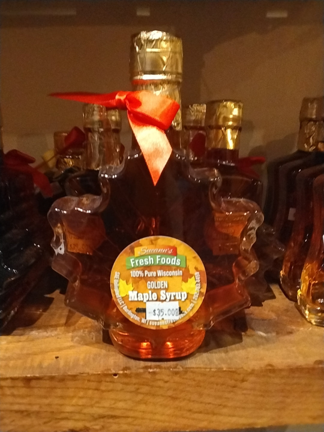 2lbs Maple Syrup Glass